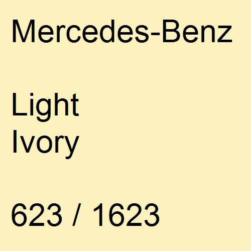 Mercedes-Benz, Light Ivory, 623 / 1623.